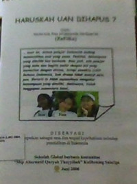 Image of Haruskah Uan Dihapus?